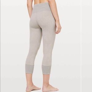 Lululemon Wunder under Crop 23” Rib BNWT